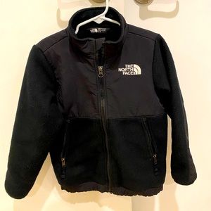 North Face Full Zip Hoodie - Black - Size 5T